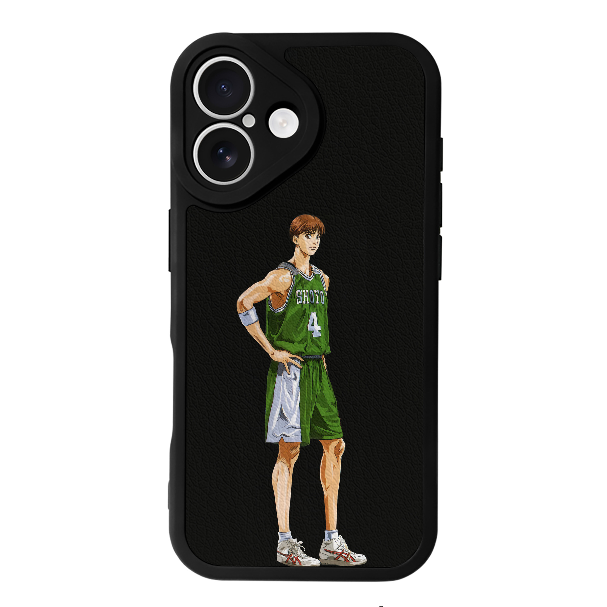 （画像用） SLAM DUNK／スラムダンク 【iPhone 16シリーズ対応】シリコンスマホケース（レザー調） 材質：シリコン